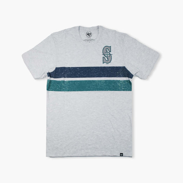 Seattle Mariners Relay Grey Bars Bond T-Shirt