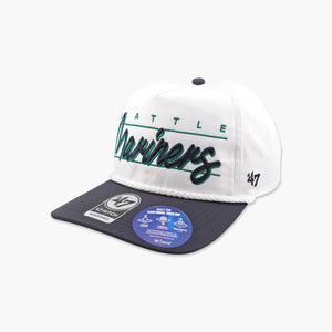 Seattle Mariners White Condor Hitch Snapback