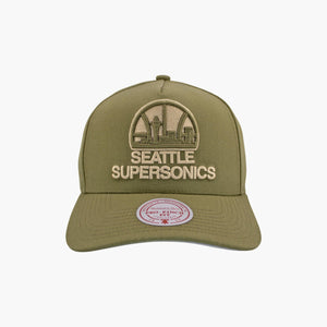 Seattle SuperSonics Polka Polka Pro Crown Snapback