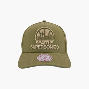 Seattle SuperSonics Olive Fashion Pro Crown Snapback