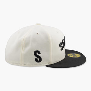 Seattle Mariners Steelheads Wordmark Two-Tone Fitted Hat