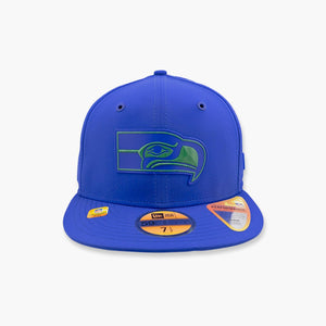 Seattle Seahawks 2026 Sideline Throwback Fitted Hat