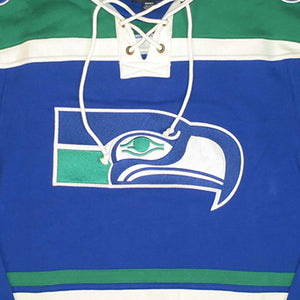 Seattle Seahawks Throwback Superior Lacer Hoodie