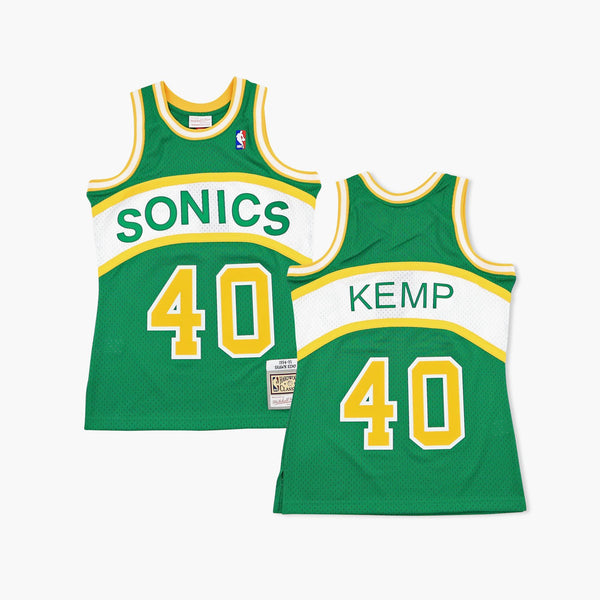 Seattle SuperSonics Shawn Kemp 1994 Green Swingman Jersey