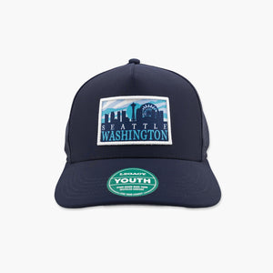 Blue Sun Navy Seattle Youth Hat