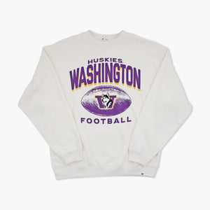 Washington Huskies Sandstone Arch Cloud Oversized Women's Crewneck