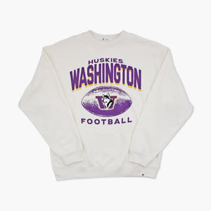 Washington Huskies Sandstone Arch Cloud Oversized Women's Crewneck