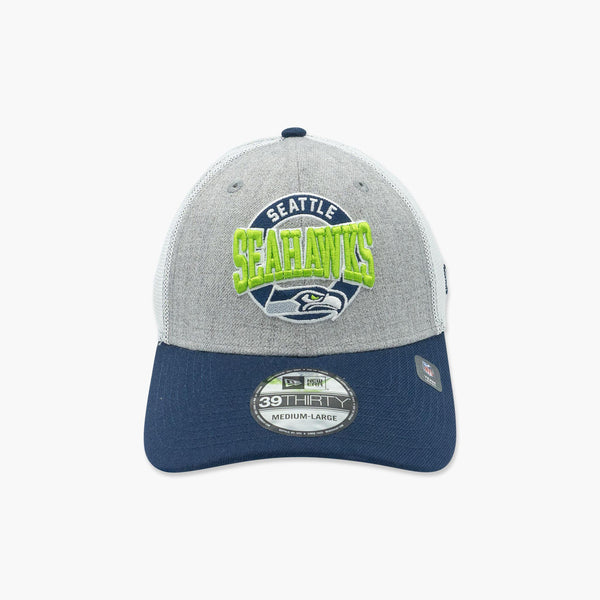 New Era Seattle Seahawks Heather Badge FlexFit Hat