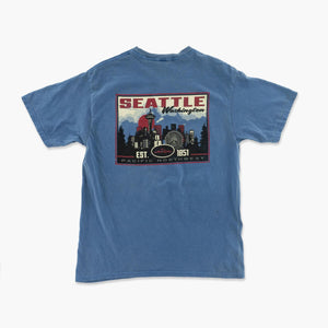 Seattle Stand Tall Pacific Blue T-Shirt