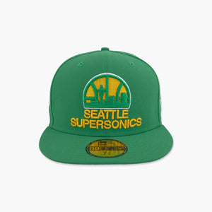 New Era Seattle SuperSonics Green Skyline Fitted Hat
