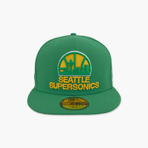 Seattle SuperSonics New Era Green Skyline Fitted Hat