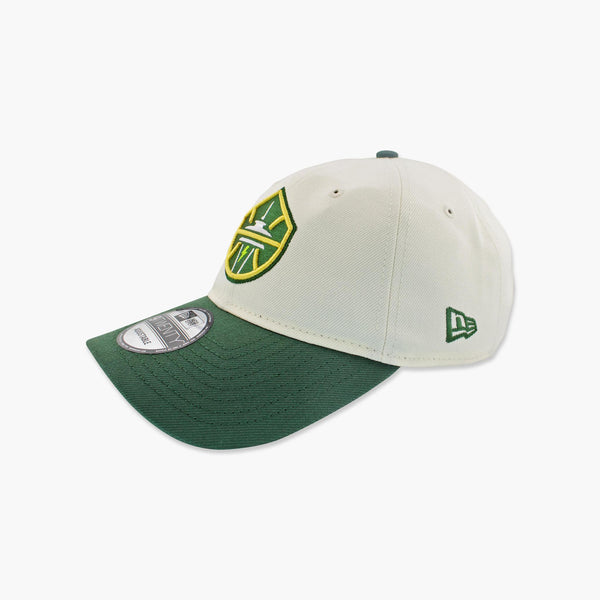 Seattle Storm Cream Two-Tone Adjustable Hat