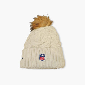 Seattle Seahawks 2022 Sideline Women's White Beanie