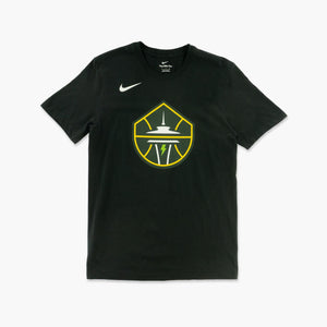 Seattle Storm Primary Logo Black T-Shirt