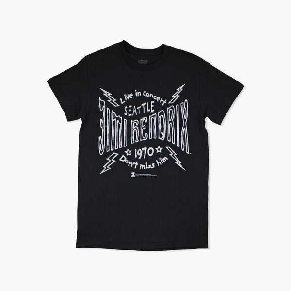Jimi Hendrix Lightning T-Shirt