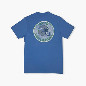 Seattle Seahawks Legacy Cadet Blue Open Field T-Shirt