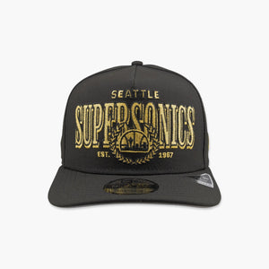Seattle SuperSonics Black Laurels Snapback