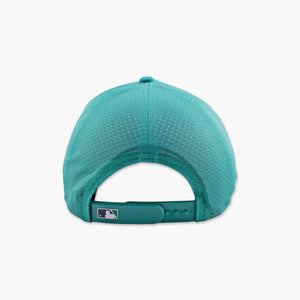 Seattle Mariners 2026 Batting Practice Teal "S" Apex Trucker Hat