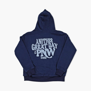 Another Iconic Day Navy Pacific Northwest Womens Hoodie