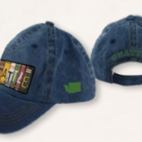 Seattle License Plate Blue Denim Hat