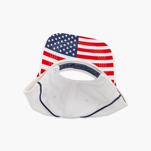 US Soccer White Podium Snapback