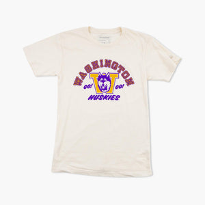 Washington Huskies Cheer On Cream T-Shirt