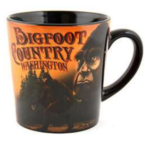 WA Bigfoot Country 16oz Blk Taper M