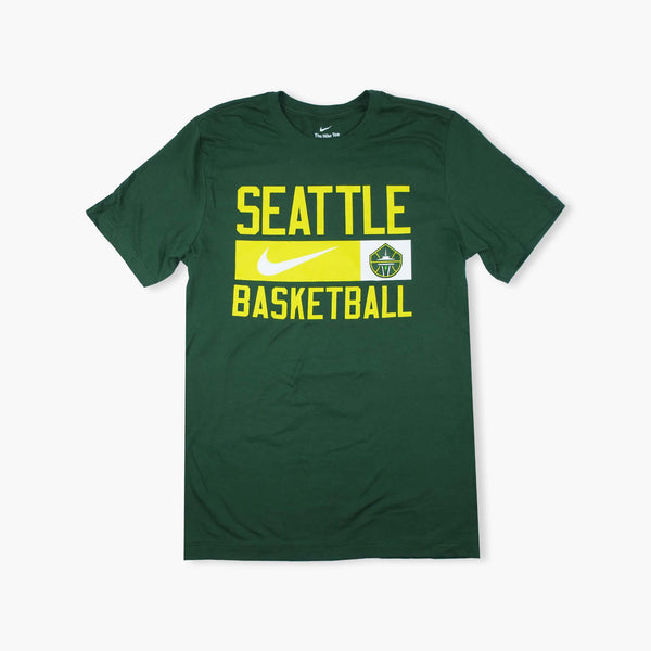 Seattle Storm Basketball Banner Green T-Shirt