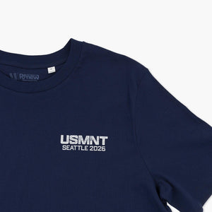 FIFA World Cup US Soccer in Seattle Heritage Navy T-Shirt