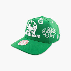 Seattle SuperSonics Downtown Doodle Pro Crown Snapback