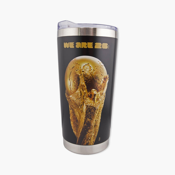 2026 World Cup Black Stainless Steel Trophy Tumbler
