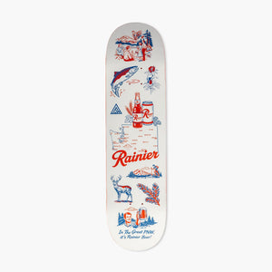 Rainier Beer Heritage Skateboard Deck