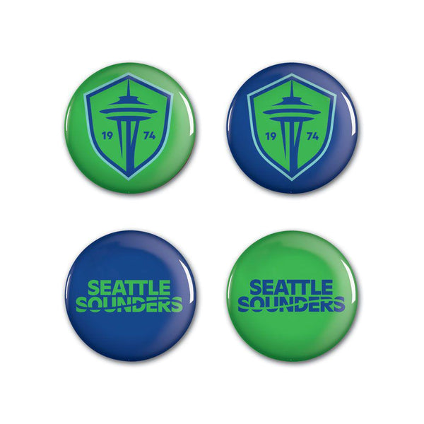 Seattle Sounders Button 4-Pack