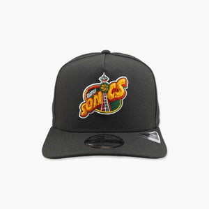 Seattle SuperSonics Space Needle Black A-Frame Snapback