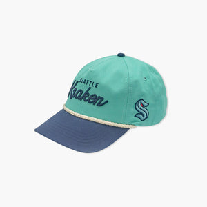 Seattle Kraken Roscoe Teal Snapback