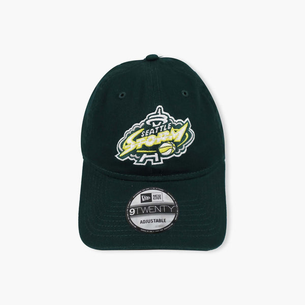 Seattle Storm New Era Throwback Dark Green Adjustable Hat