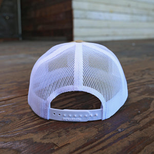 The BD Monogram Trucker Hat, Big Dumper Collection
