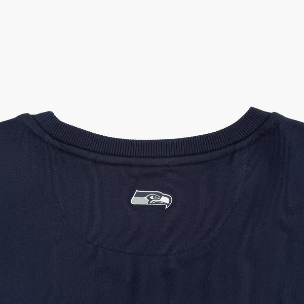 Seattle Seahawks Terez Women's Mosaic Logo Crewneck