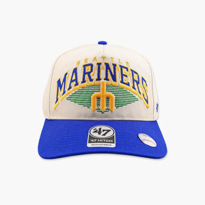 Seattle Mariners Natural Pomona Trident Logo Hitch Snapback