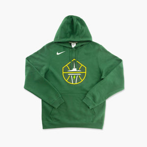 Seattle Storm Primary Logo Green Fleece Hoodie