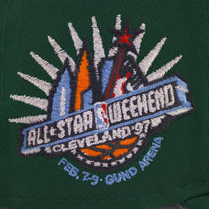 Seattle SuperSonics New Era 1997 All-Star Game Green Snapback