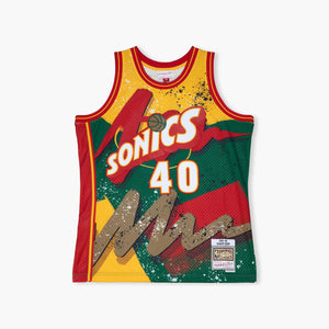 Seattle SuperSonics Shawn Kemp Hyper Hoops Swingman Jersey