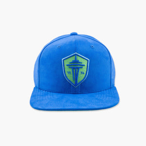 Seattle Sounders Suede Snapback