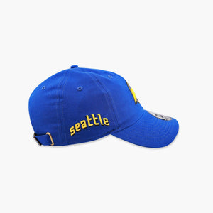 Seattle Mariners Royal City Connect Glitter Women's Adjustable Hat