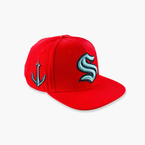Seattle Kraken Red Snapback