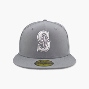 Seattle Mariners Gray Horizon Fitted Hat