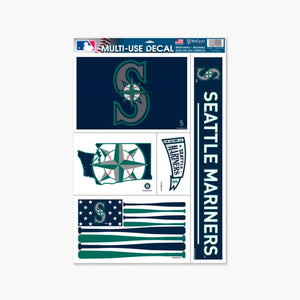 Seattle Mariners Multi-Use Decal Pack
