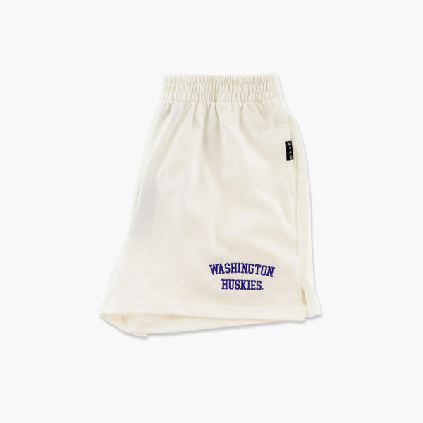 Washington Huskies Women's White Track Shorts