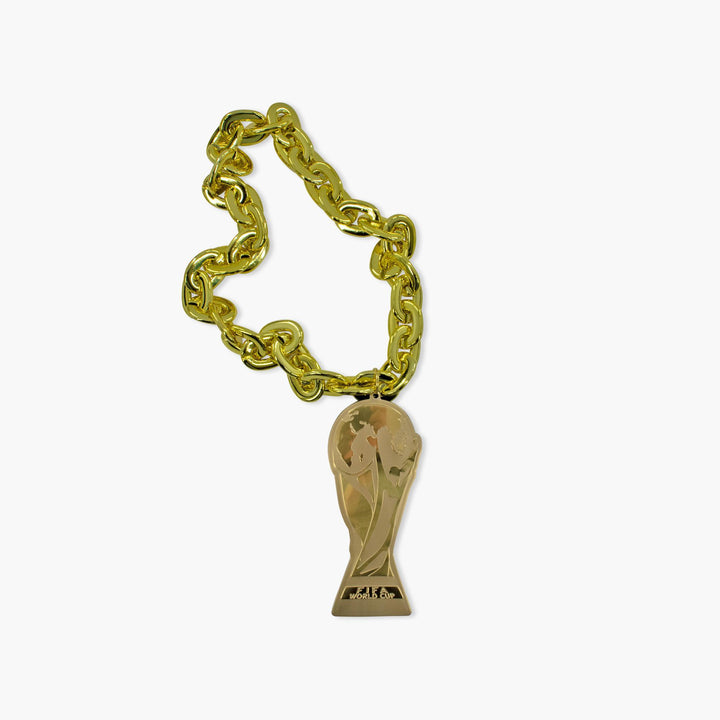 FIFA World Cup Gold Trophy Fan Chain