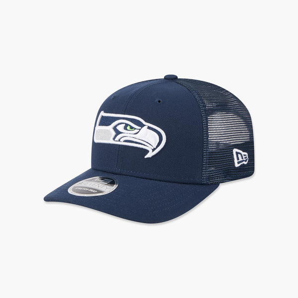 Seattle Seahawks Super Bowl LX Champions Side Patch Navy Trucker Snapback